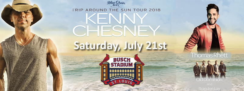 Buy tickets to see Kenny Chesney at Busch Stadium!